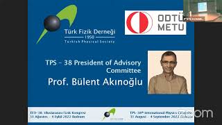 31 August 2022 - TPS38 International Physics Congress - Main Hall