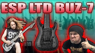 Video thumbnail for ESP LTD Buz-7 - Guitar Demo - Buz McGrath by Tyrannosaurus Riffs