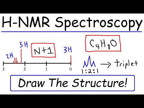 Proton NMR Spectroscopy - How To Draw The Structure Given The Spectrum Video
