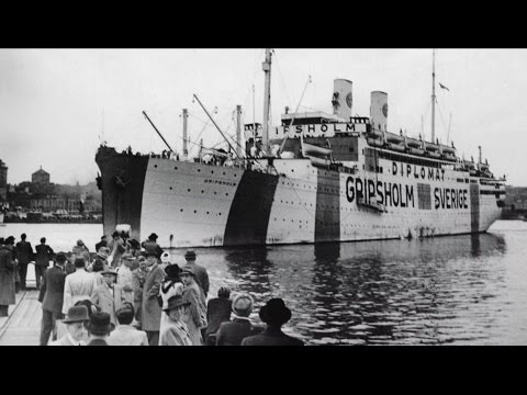 Swedish prisoner exchange ships during World War II - documentary