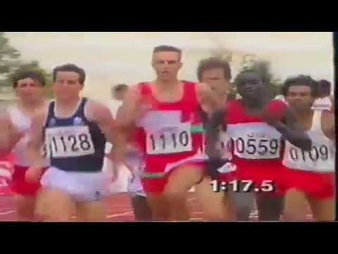 1990 Commonwealth Games Mens 800m Heats and Final