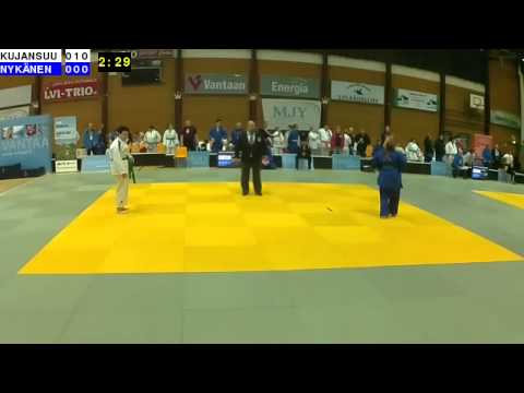 Sovelletun judon SM 2015: SN-78: KUJANSUU - NYKÄNEN