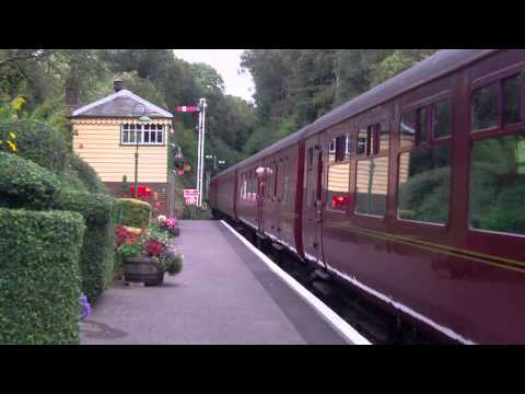 West Coast Railways class 47 with 12 mk2s at medstead and four marks
