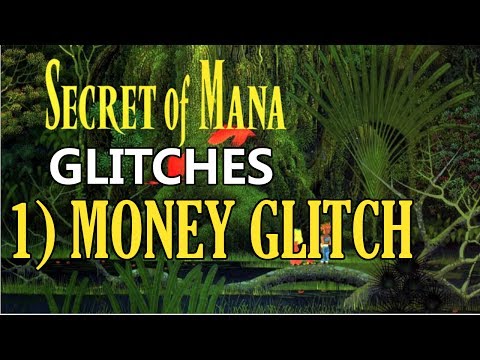 Secret of Mana Glitches #1 Money Glitch