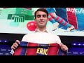 ERIC GARCÍA's OFFICIAL PRESENTATION AS A BARÇA PLAYER from CAMP NOU (FULL STREAM)