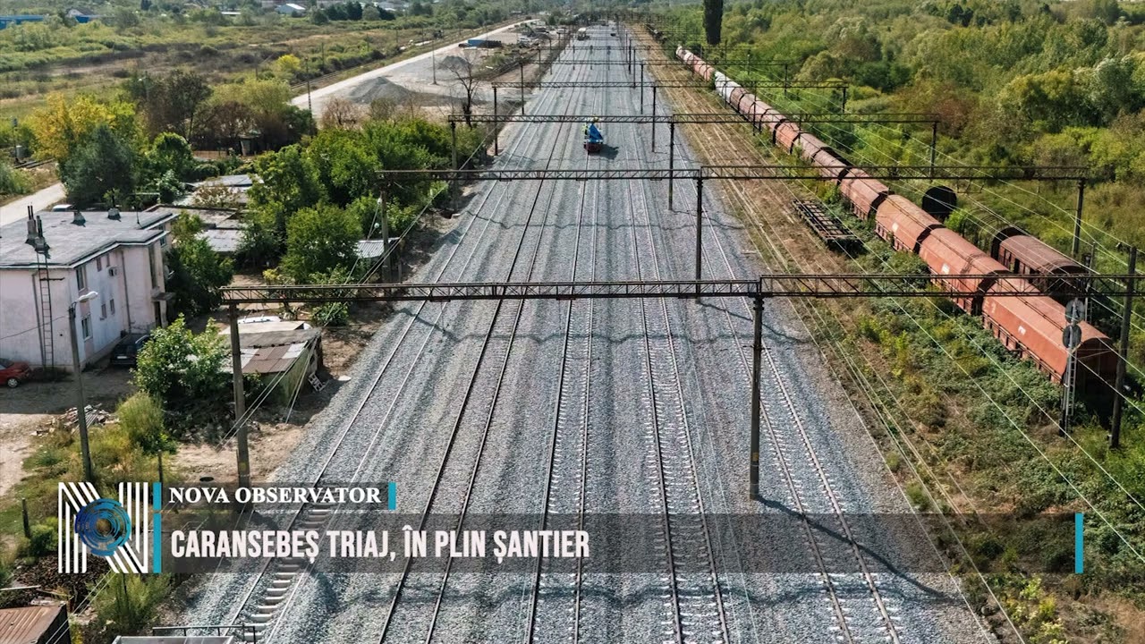 Caransebeș Triaj, în plin șantier