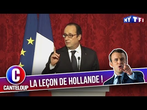 Imitation d'Emmanuel Macron - "Il va nous donner des leçons en plus !" - C'est Canteloup