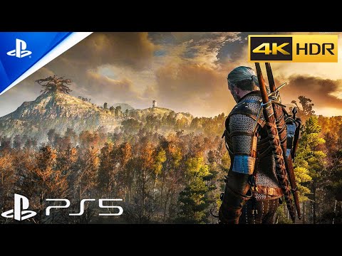 The Witcher 3 Wild Hunt | Ultra Settings - Horse Ride | 4k 60fps HDR Gameplay