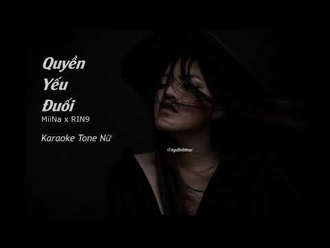 Weak Right - MiiNa x RIN9 | Female Tone Karaoke | Piano Beat