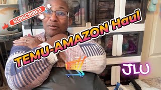 Temu - Amazon Haul - Huge Items and Much Needed 🛍️🤗👩🏽🎨