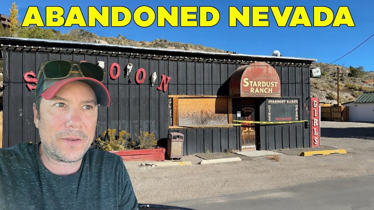 I Explored The Nevada Desert. Eerie, Empty Ghost Towns.