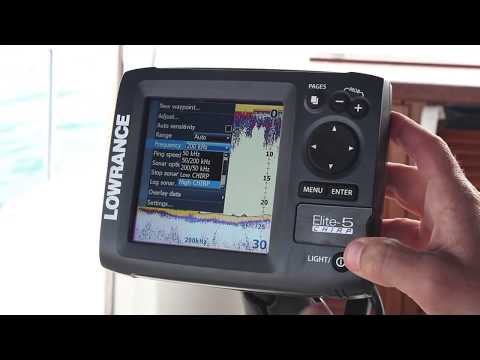 Lowrance Elite...