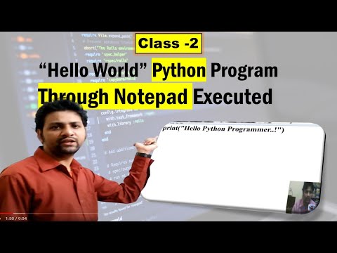 Python 2 Hello Program Execution Through Command Prompt