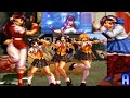 KOF Athena Asamiya 94 XV Appearance Scenes Provocation Victory Pose Collection