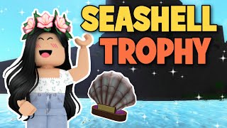 HOW TO GET THE SEASHELL IN BLOXBURG 2024 | NEW Super RARE Summer Seashell Trophy ROBLOX *WORKING*