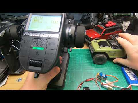 Radiomaster MT12: Set CH-1 to Steering and CH2 to throttle