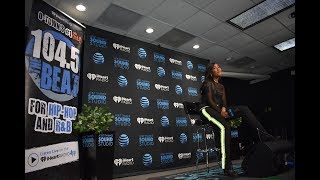 SEVYN STREETER PERFORMS &quot;YERNIN&quot; LIVE INSIDE THE 1045THEBEAT AT&amp;T THANKS STUDIO