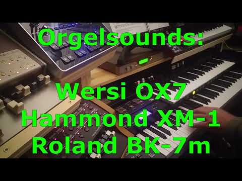 In The Mood (Wersi OX7, Hammond XM-1, Roland BK-7m)
