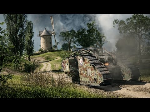 Battlefield 1 Walkthrough Part 3 (Mission 1.2 Through the Mud and Blood) Fog of War 1080p 60FPS