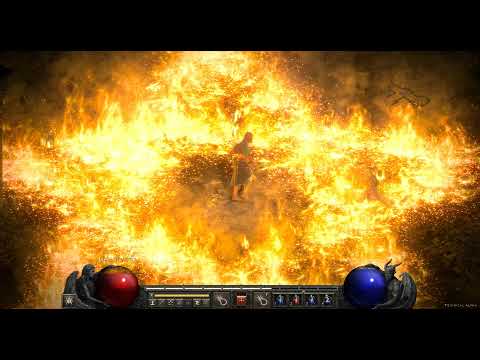 Diablo 2 Resurrected Alpha Gameplay Campaign ACT 1 暗黑破坏神 2 獄火重生 Fire sorceress 火法师 (Part 3)
