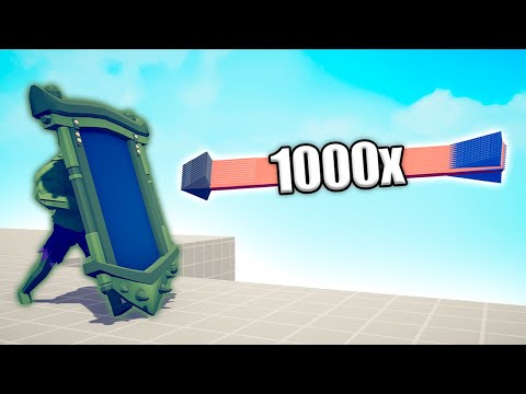HULK MIRROR SHIELD vs 1000x OP UNITS - TABS | Totally Accurate Battle Simulator 2024