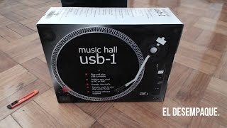 Video thumbnail for Tornamesa Music Hall USB-1 · Unboxing by Needle Vinilos