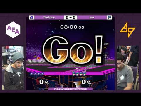 The Prime (Samus) vs. Nox (Marth) | SSBM Pools LQF | AEA