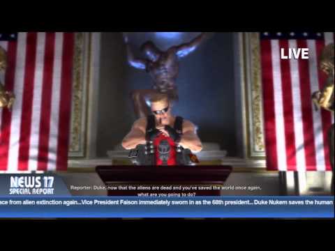 Duke Nukem Forever Walkthrough: Chapter 24 - Press Conference [HD]