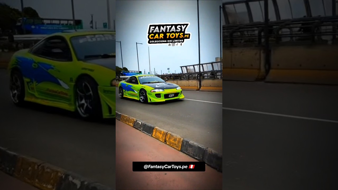 www.FantasyCarToys.pe | #FastAndFurious #RapidosyFuriosos #Mitsubishi #Eclipse #JadaToys #HOTWheels