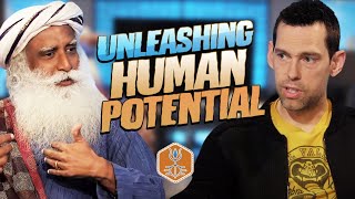 How To Unleash Human Potential  - Tom Bilyeu With Sadhguru