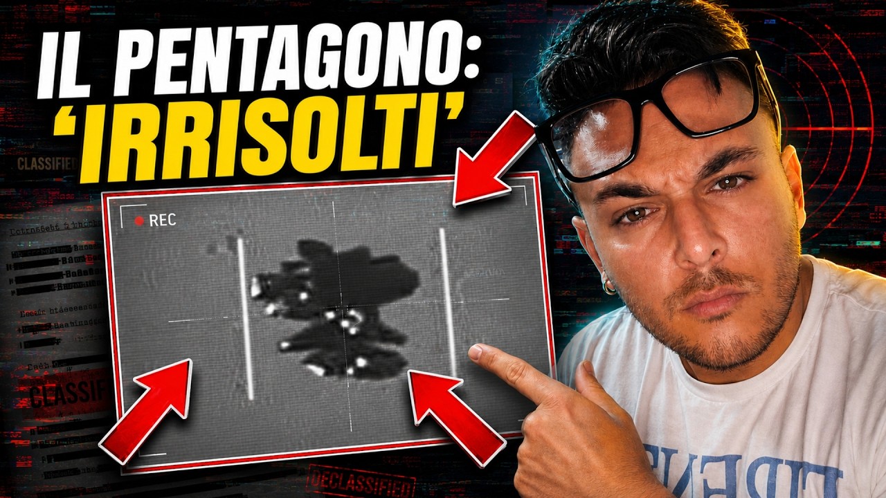 TI MOSTRO UN VIDEO UFO TERRIFICANTE