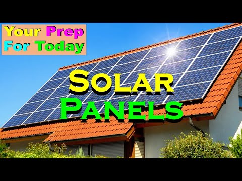 Your Prep For Today No. 359 – Solar Panels