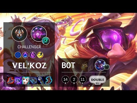 Vel'Koz Bot vs Vayne - EUNE Challenger Patch 10.11