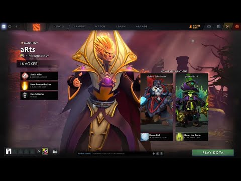 Dota 2 aRts Invoker 17