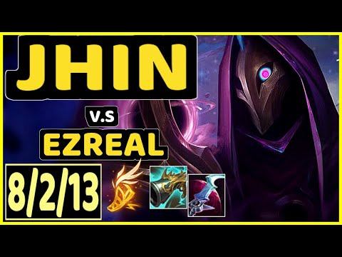 LODIK (JHIN) vs EZREAL - 8/2/13 KDA BOTTOM ADC GAMEPLAY - EUW Ranked GRANDMASTER