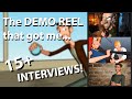 The Demo reel that got me more than 15 interviews (with Sony, Method, Framestore, Mikros)