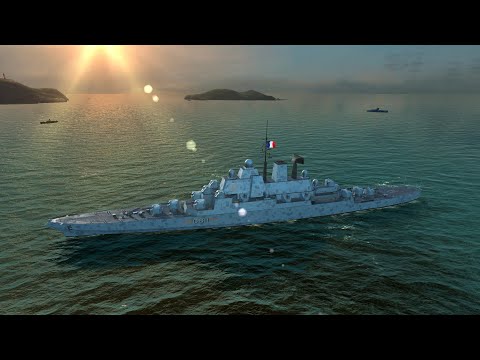 Ranked Battle - Colbert Tier 10 🇲🇫 premium cruiser - World of Warships Blitz