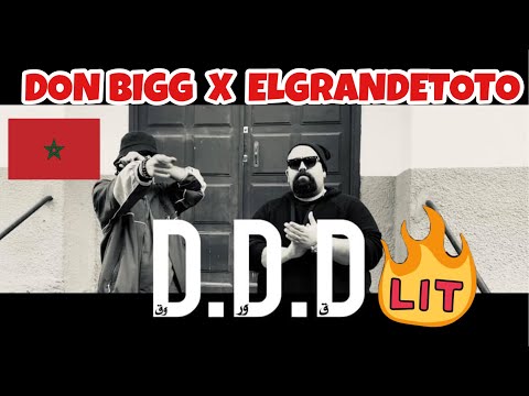 DON BIGG X ElGrandeToto - DDD (🇲🇦MOROCCAN RAP REACTION )