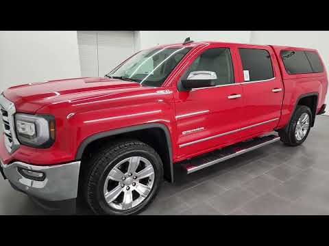 2016 GMC SIERRA 1500 CREW SLT CARDINAL RED 4K WALKAROUND 12601ZA SOLD!