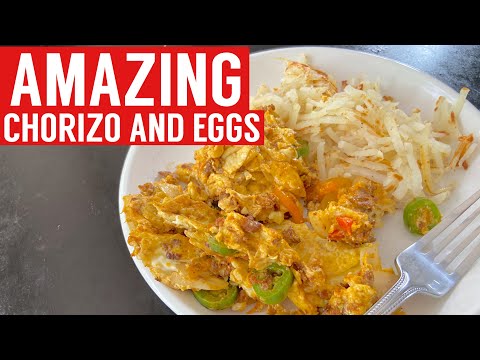 HOW TO MAKE CHORIZO AND EGG BREAKFAST ON BLACKSTONE GRIDDLE