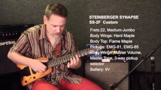 Video thumbnail for Струнодер 2.0 - Steinberger Synapse SS-2F Custom by volksemen2