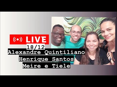 LIVE - 18/12/22 - Meire e Tiele COM Henrique Santos e Alexandre Quintiliano