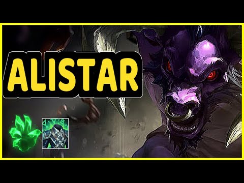 ALISTAR VS LUX SUPPORT GAMEPLAY