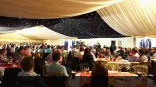 preview picture of video '40 x 15 m Marquee for fundraising event in Crymych, Preseli.'