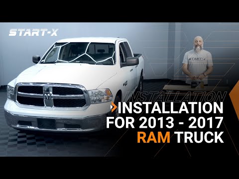Install: Dodge Ram 2013 - 2017 Key-Start Start-X Remote Start