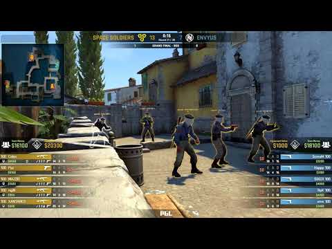 Calyx 1v3 clutch vs EnVyUs [ Europe Minor - ELEAGUE 2018 ]