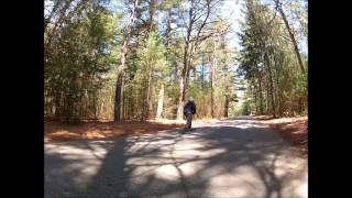 preview picture of video 'Longboarding at Hopeville pond'