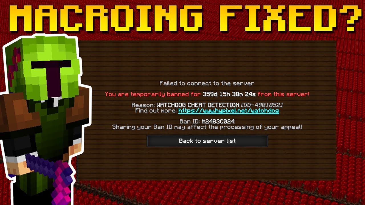 Admins are fixing macroing? | Hypixel Skyblock