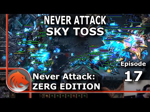 StarCraft 2: One Base Lurker Drops! - Never Attack to Grandmaster ZERG Edition