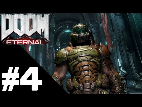 DOOM ETERNAL Walkthrough Gameplay Part 4 – Doom Hunter base Mission – PS4 No Commentary